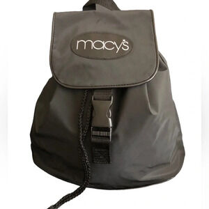Brand New Black Macy's Backpack